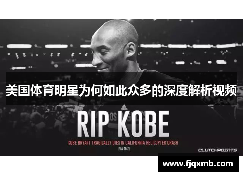美国体育明星为何如此众多的深度解析视频
