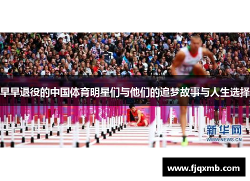 早早退役的中国体育明星们与他们的追梦故事与人生选择